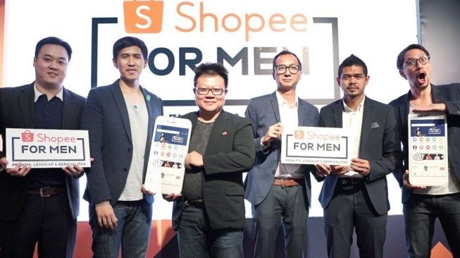 Shopee For Men Sediakan 400 Merek Ternama bagi Lelaki