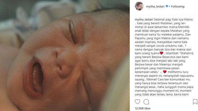 Ini arti nama bayi Mytha Lestari. 