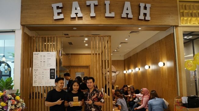 Konferensi pers pembukaan cabang ke-14 Eatlah di Gandaria City, Jakarta, Jumat (3/8/2018). [Suara.com/Firsta Nodia]