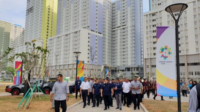 Wapres Tinjau Kesiapan Athlete Village Asian Games 2018