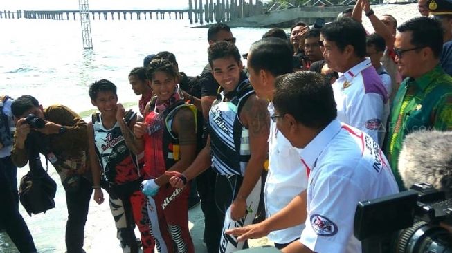 Tinjau Venue Jetski, Jokowi : Siap Dipakai untuk Asian Games 2018