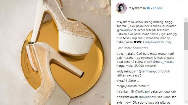 Tasya Kamila Instagram