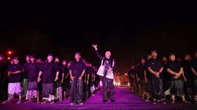 Peluncuran Taman Budaya Garuda Wisnu Kencana, Bukit Ungasan, Kuta Selatan, Kabupaten Badung, Bali, Sabtu (4/8/2018). (Dok: Kemenpar)