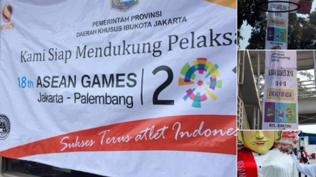 Salah Tulis Spanduk Asian Games Sandiaga Bukan Salah 