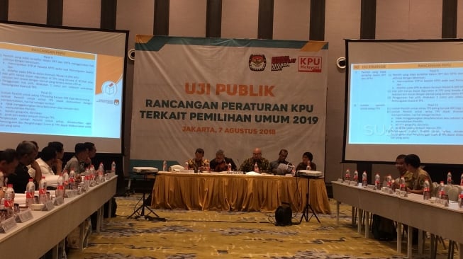 KPU Gelar Uji Publik Aturan Pemungutan dan Rekapitulasi Suara