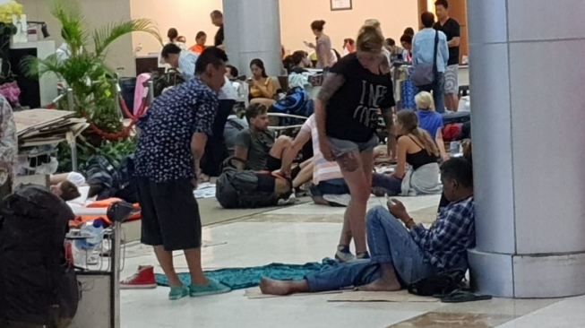Turis di Bandara Lombok International Airport (LIA). (Dok: Kemenpar)