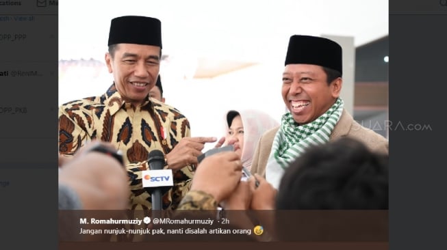 Jubir Prabowo: Kapan Jokowi Jenguk Romi? Jangan Habis Manis Sepah Dibuang