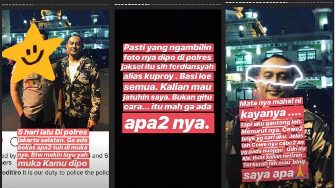 Nikita Mirzani serang Dipo Latief melalui sindiran di Instagram.