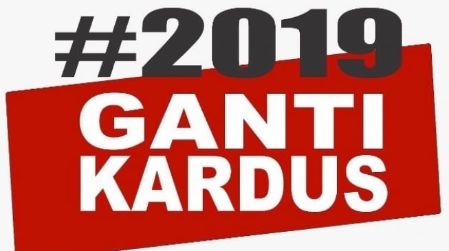 Kocak, Warganet Ramaikan #2019GantiKardus di Dunia Maya