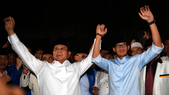 Senin Tes Kesehatan, Prabowo - Sandiaga Uno Pede Lulus