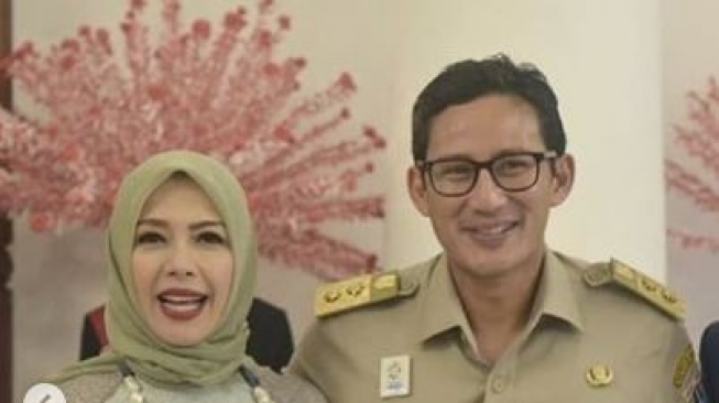 Nurasia dan Sandiaga Uno [Instagram]