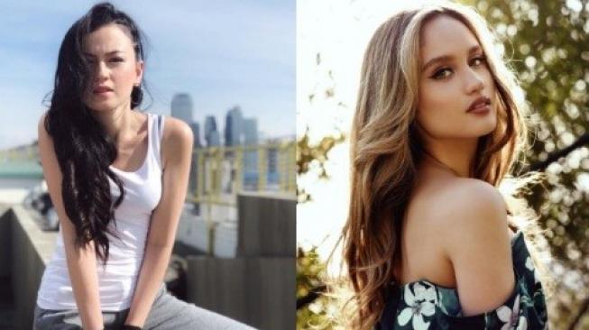 Foto kolase Kimberly Ryder dan Cinta Laura [Instagram]