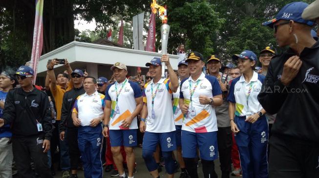 Rekor, Bima Arya Pembawa Obor Asian Games Terjauh