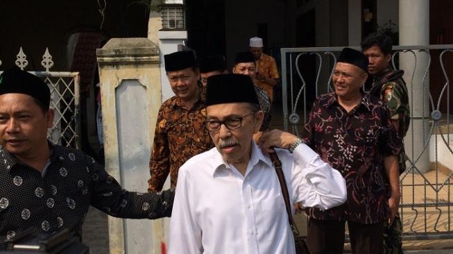 Temui Ma'ruf Amin, Mantan Sekjen NU Diminta Perkuat Daerah Rawan