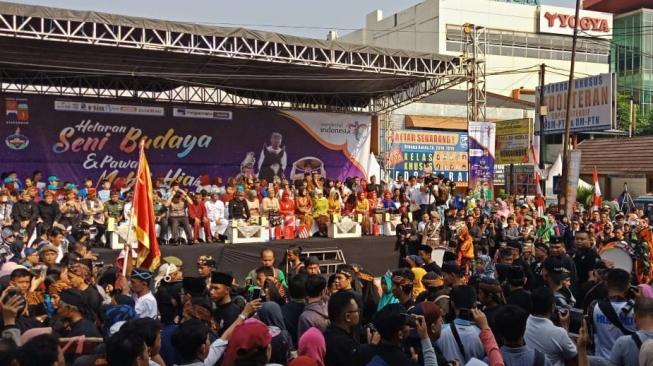 Helaran Seni Budaya & Pawai Mobil Hias 2018, Bogor. (Dok: Kemenpar)