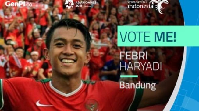 Voting Atlet Favorit Fans Games #PesonaAsianGames 2018. (Dok: Kemenpar)