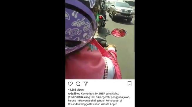 Begini Kata Komunitas Fortuner Soal Viral Lawan Arus di Banten