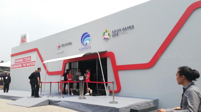 Peresmian Telkomsel 5G Experience Center di Jakarta, Rabu (15/8/2018). [Suara.com/Aditya Gema Pratama]