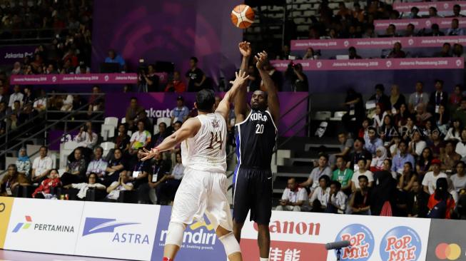 Indonesia kalah 65-104 dari Korea Selatan.[Suara.com/Oke Dwi Atmaja]