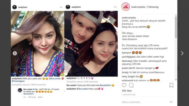 Manisnya perlakuan Iko Uwais pada sang istri Audy Item, bikin kaum hawa iri. 