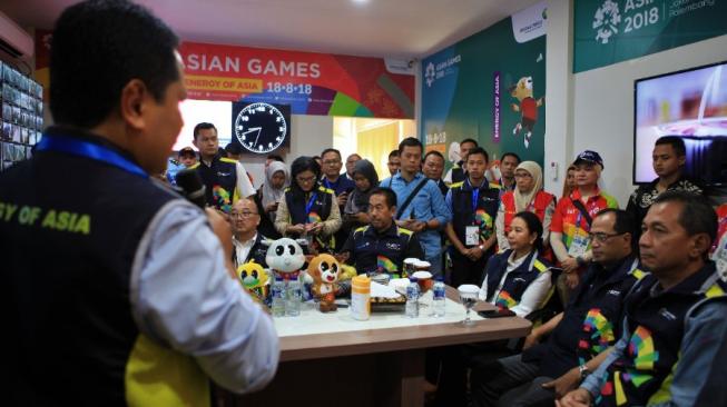 Persiapan menyambut Asian Games 2018 di Bandara Soekarno-Hatta. (Dok: Kemenpar)