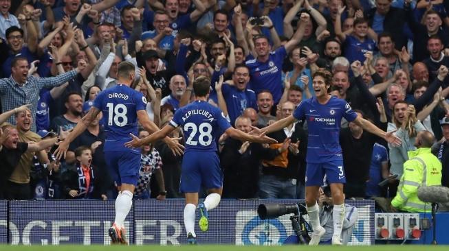 Chelsea Taklukkan Arsenal di Stamford Bridge