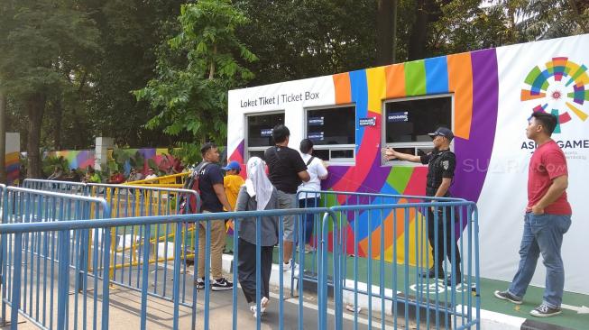 Aneh, Loket Baru Buka Tiket Voli Asian Games Sudah Habis