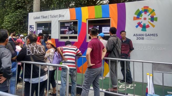 Aduh! dari Awal sampai Akhir Asian Games Calo Tiket Berkeliaran