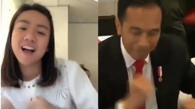 Viral di Tiktok, Warganet Siapkan Aksi Goyang Dayung ala Jokowi