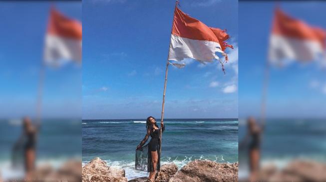 Unggah Bendera Robek, Selebgram Anya Geraldine Denda Rp 100 Juta