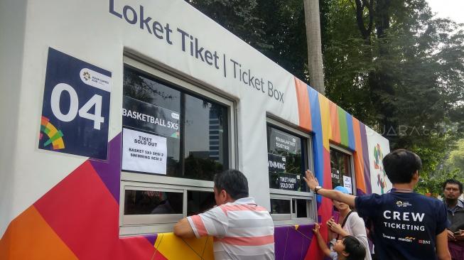 Cepat Habis, Penonton Duga Tiket Asian Games 2018 Dikuasai Calo