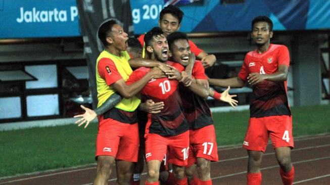 U-23, Bawa Indonesia Ke Babak 16 Besar Sepakbola Asian Games 2018