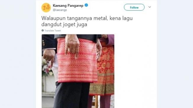 Begini Cara Kaesang Goda Presiden Jokowi