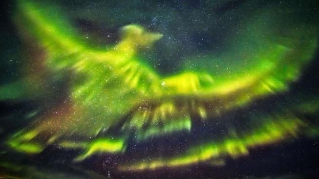 Aurora di Kirkjuffel (pinterest)