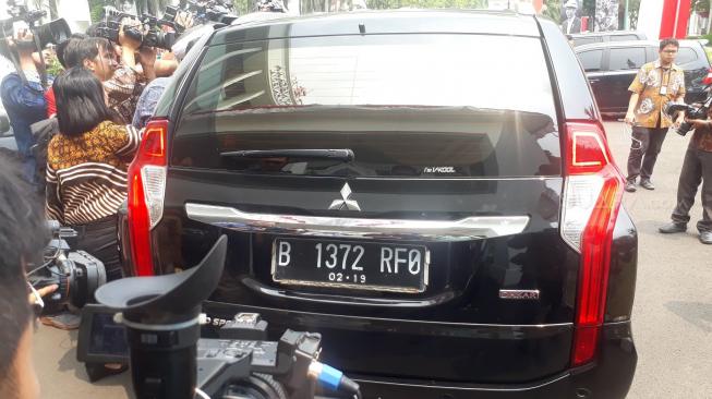 Mobil Idrus Marham. (Suara.com/Dwi Bowo Raharjo)