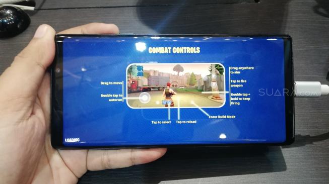 Samsung Galaxy Note 9. [Suara.com/Aditya Gema Pratomo]