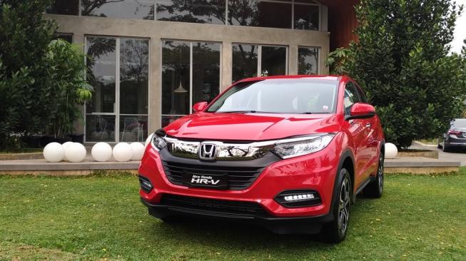 All New Honda HR-V diperkenalkan di Serpong, Banten, Rabu (29/8). [Suara.com/Manuel Jeghesta Nainggolan]