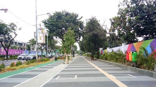 Pemprov DKI Selesaikan Revitalisasi 10 Jalur Pedestrian di Jakarta