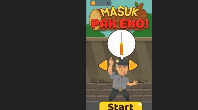 Masuk Pak Eko! Gara-gara Viral, Kini Dibuatkan Game Unik