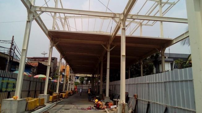 Skybridge Tanah Abang Ditarget Rampung Tepat Waktu