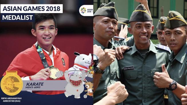 Inilah Prajurit TNI yang Berjuang di Asian Games 2018