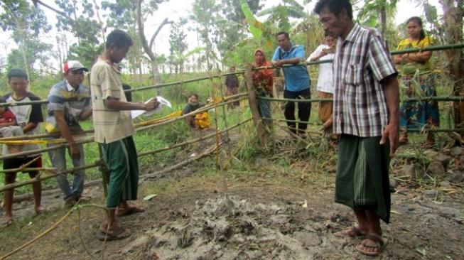 Misterius! Tanah di Lombok Bergoyang dan Keluarkan Aroma Wangi