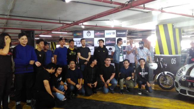 YouTuber Otomotif Adu Kebolehan di Lintasan Gokart