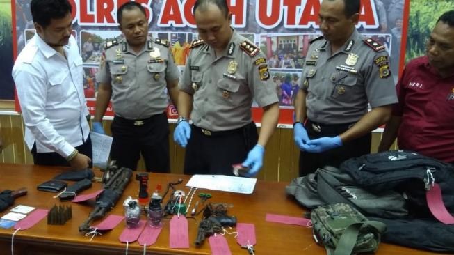 Satu Polisi Bernama Bripka Faisal Tewas Ditembak Setan Botak