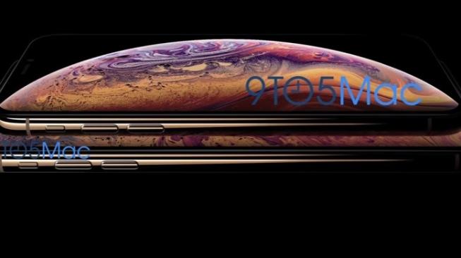 Tampilan iPhone XS Bocor