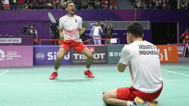 Fajar / Rian Bidik Gelar Juara di Jepang Open 2018