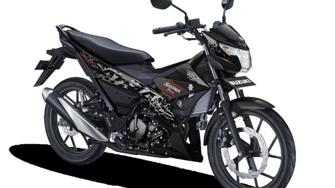  All New Satria F150 black [Suzuki Indomobil].