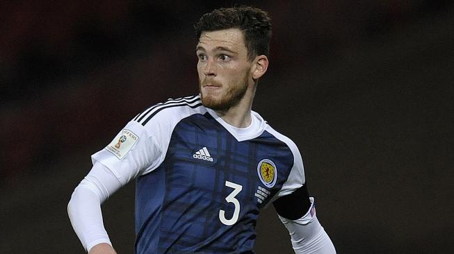 Kapten Scotlandia, Andy Robertson (AFP)