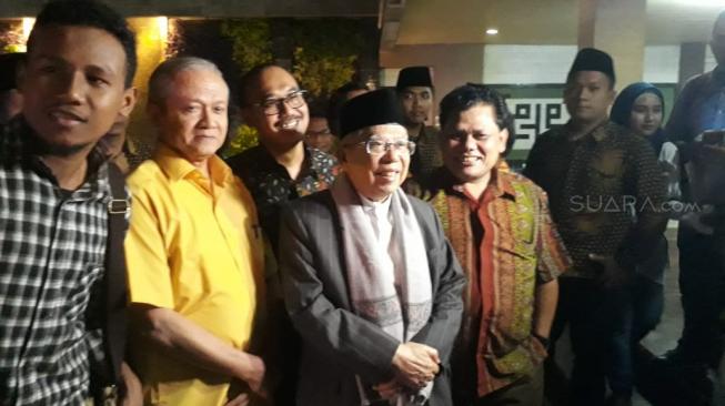 Datangi PP Muhammadiyah, Ma'ruf Amin Minta Restu Jadi Cawapres