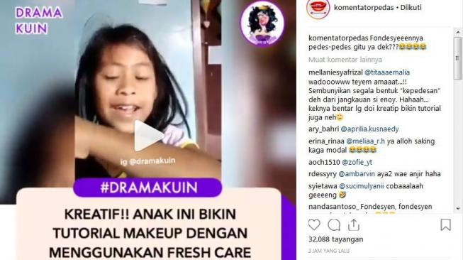 Tutorial make up kocak [Instagram]